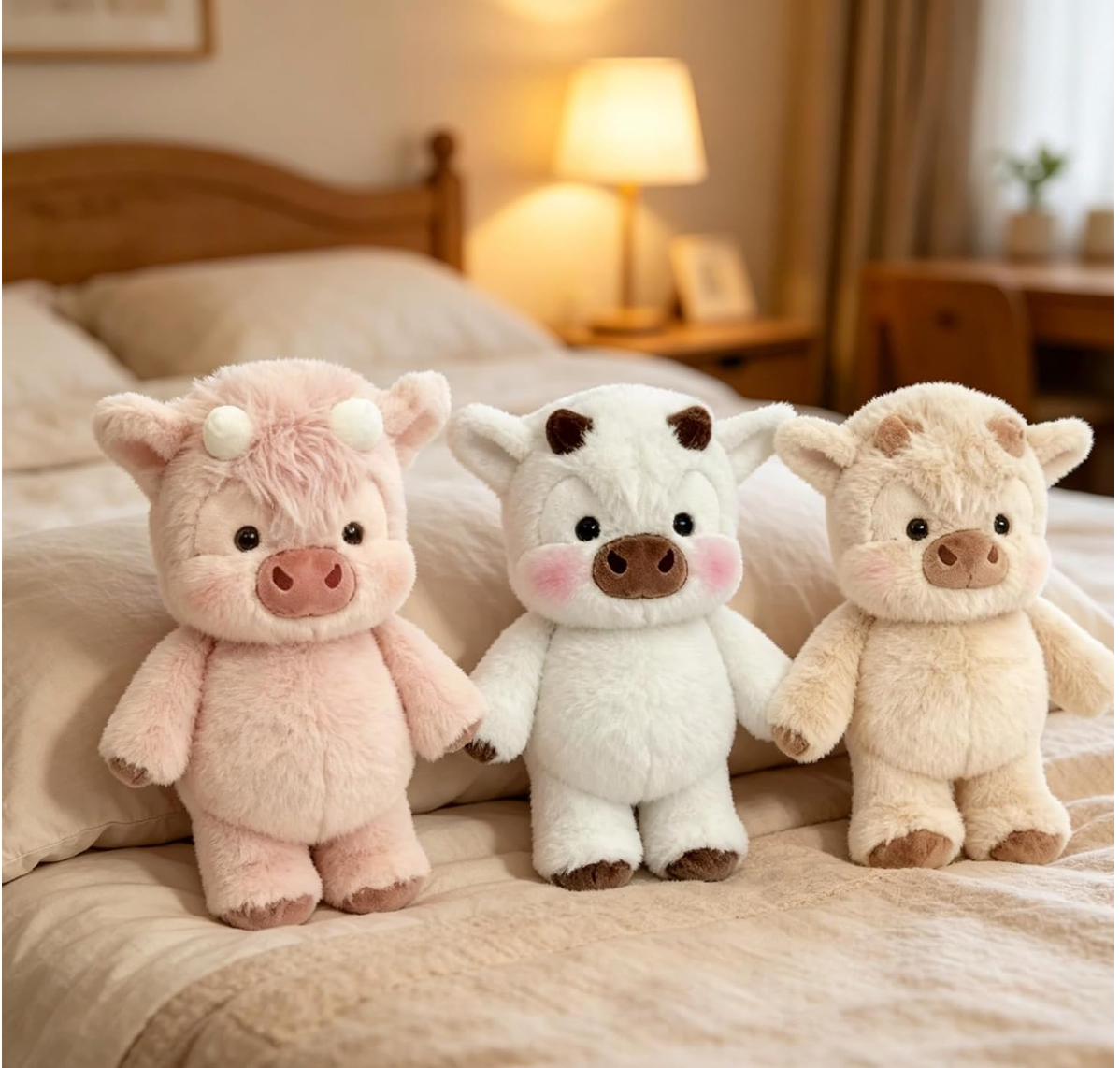 Running Highland Cow Plush
