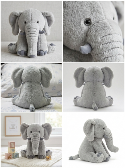 Elephant Teddy Bear (Imported)