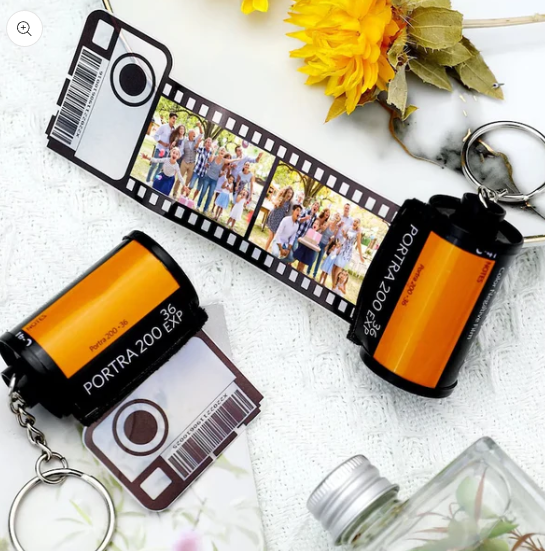 Personalised Camera Roll Keychain