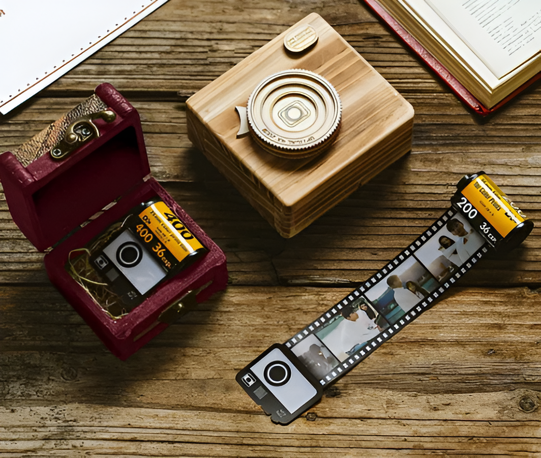 Personalised Camera Roll Keychain